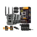 Spypoint Flex Dark GPS Cellular Trail Camera (4-Pack) Bundle
