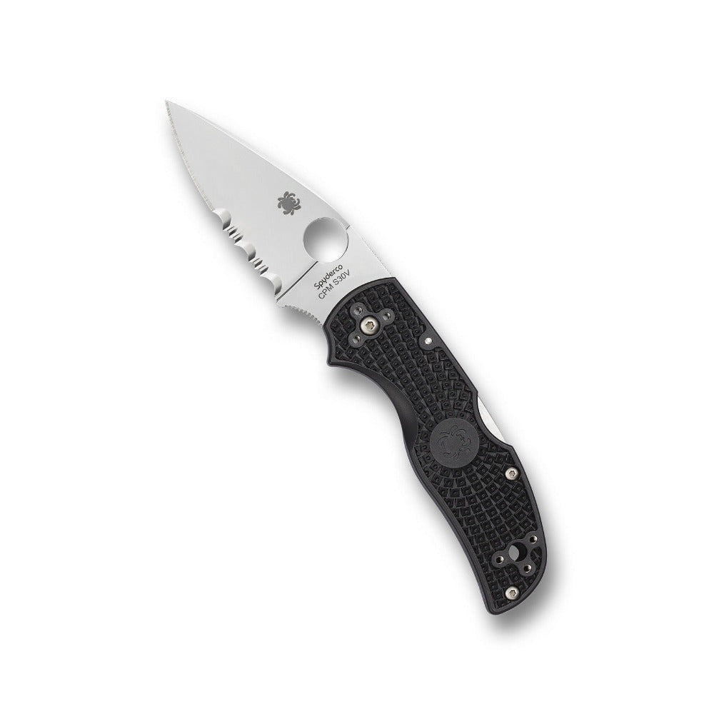 Spyderco Native 5 Lightweight FRN Folding Knife, Black