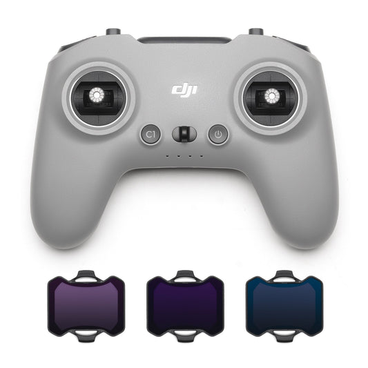 DJI FPV Remote Controller 3 with DJI Avata 2 ND Filters Set (ND8/16/32) Bundle