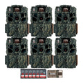 Browning Trail Cameras - Dark Ops FHDR 40MP (6-Pack) Bundle with Accessories