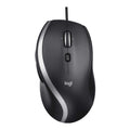 Logitech M500S Advanced Corded Mouse for Desktop Office and Home Computer