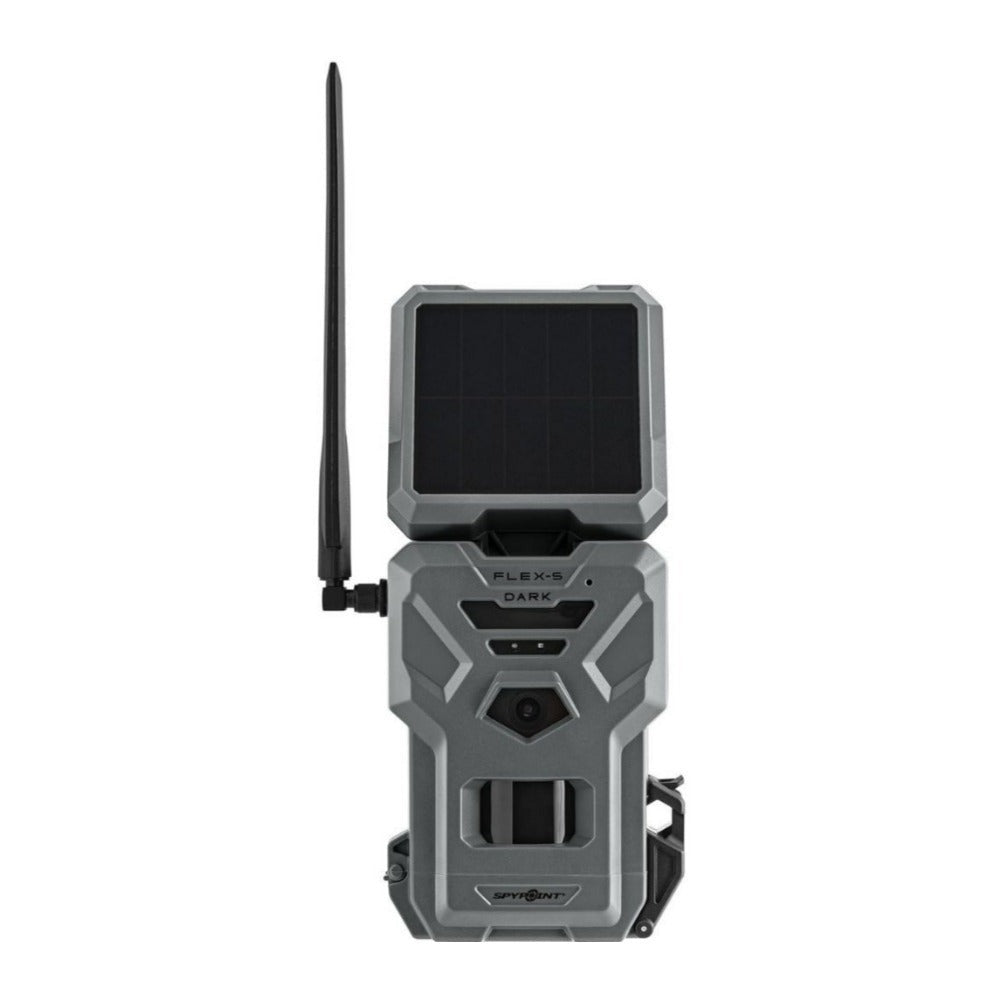 Spypoint FLEX-S DARK Cellular Night Vision Trail Camera (Gray) with Accessories