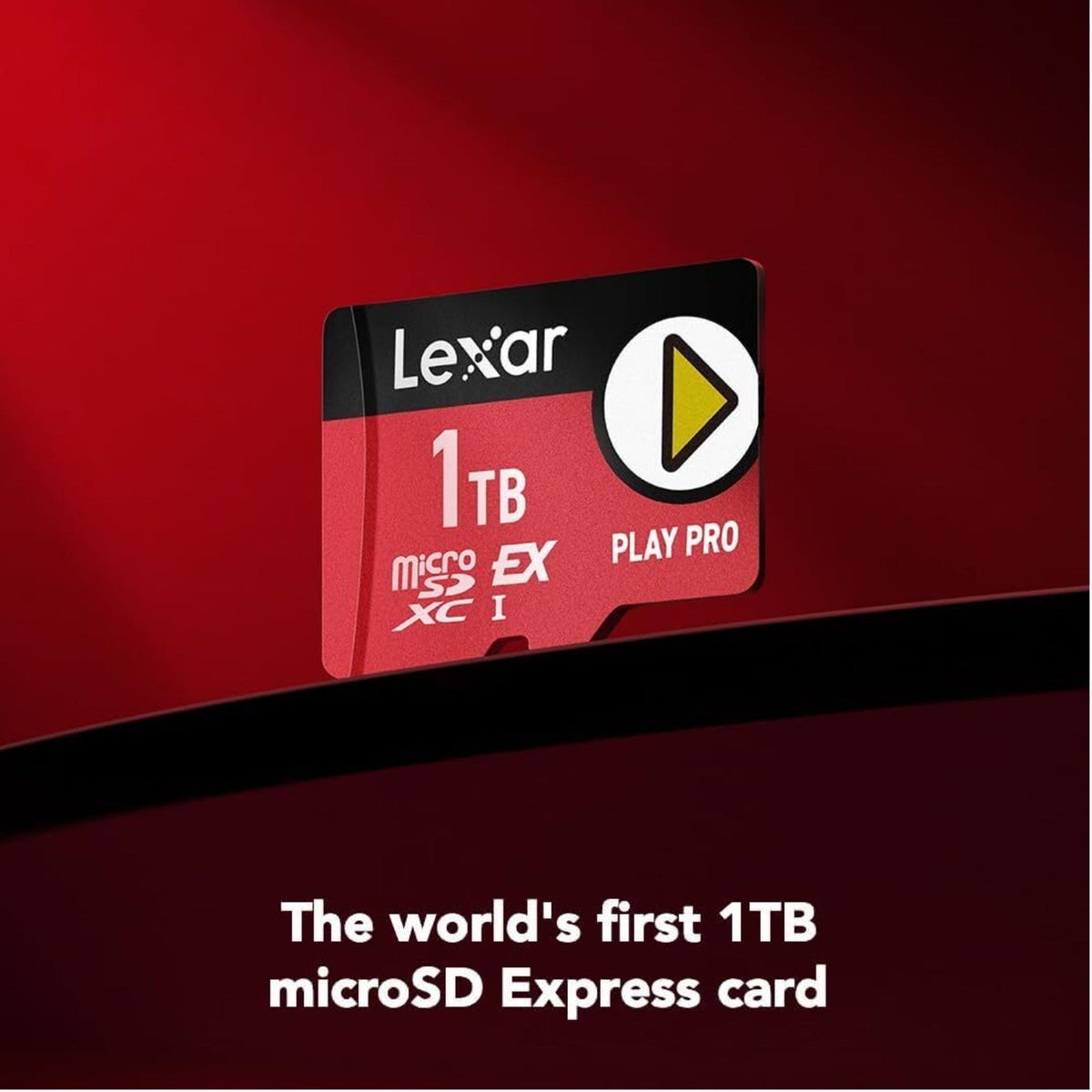 Lexar 1TB PLAY PRO Express Memory Card with 2-in-1 USB 3.0 Card Reader Bundle