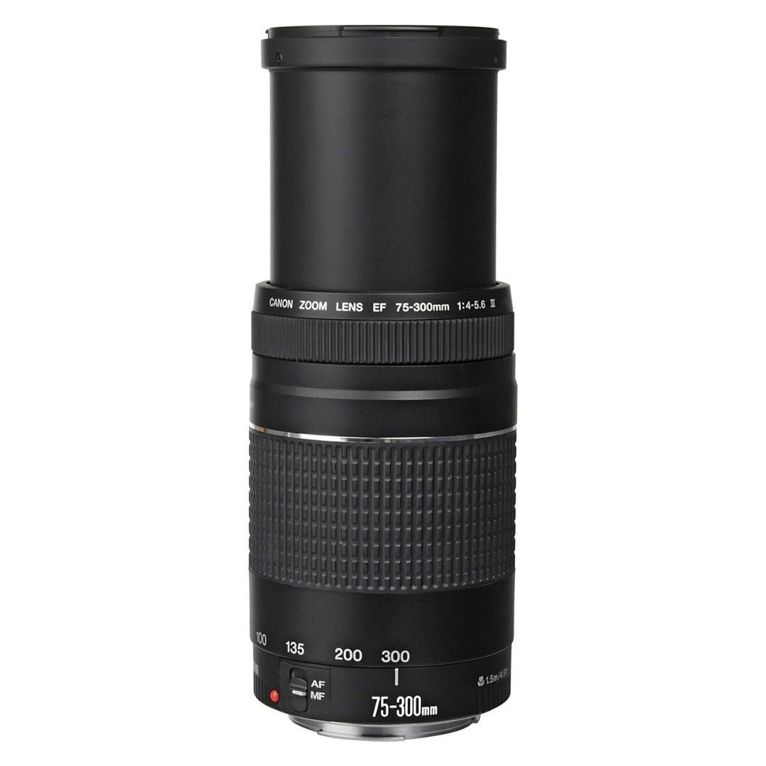 Canon EF 75-300mm f/4-5.6 III Telephoto Zoom Lens (Black) (Certified Refurbished)