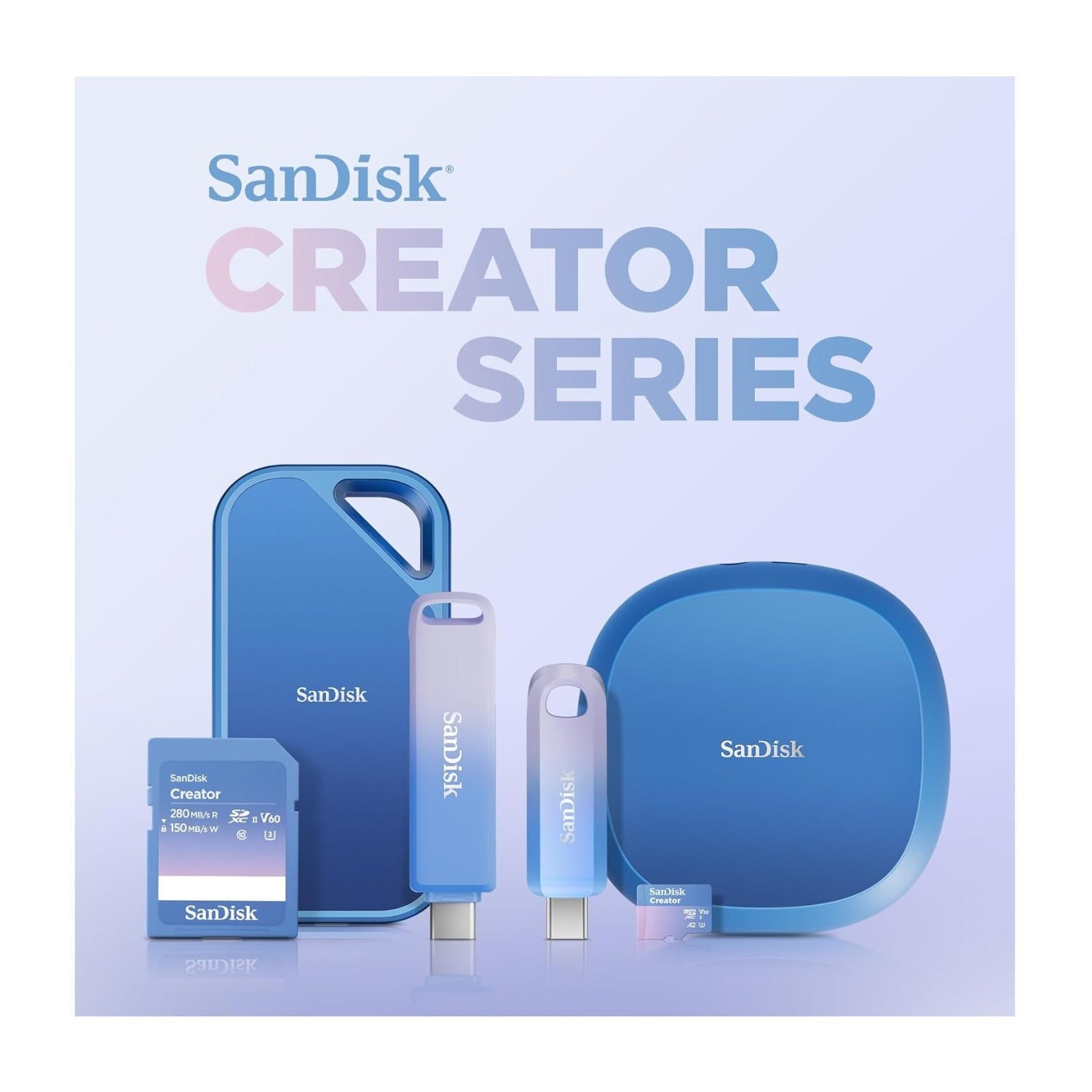SanDisk Creator Series 4TB USB 3.2 Gen 2 SSD Desk Drive for Content Creators