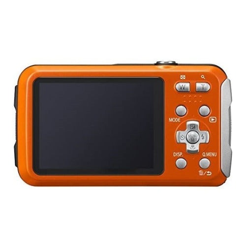 Panasonic LUMIX TS25 Waterproof Digital Camera, 16MP, 4x Optical Zoom (Orange) (Certified Refurbished)