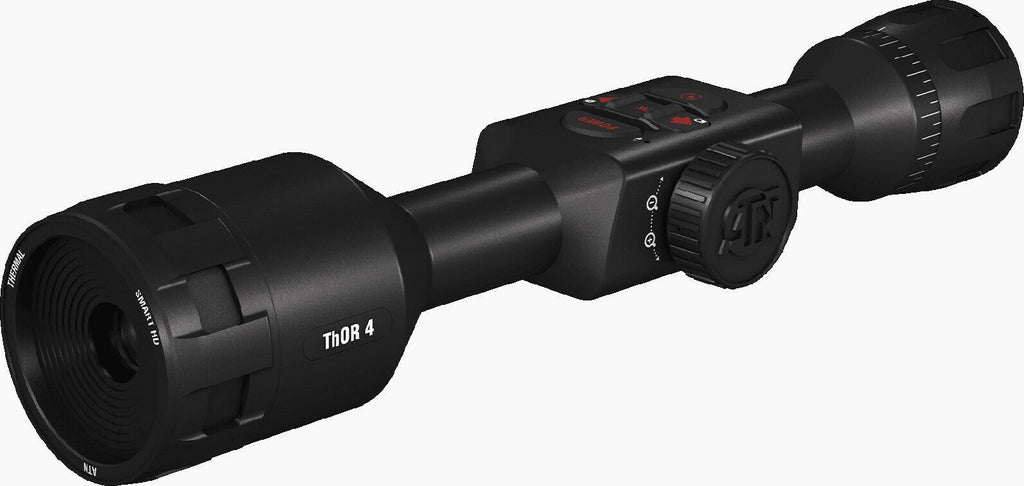 ATN Thor 4 384 x 288 1.25-5x Smart HD Thermal Rifle Scope and Dual Cantilever Scope Mount Bundle