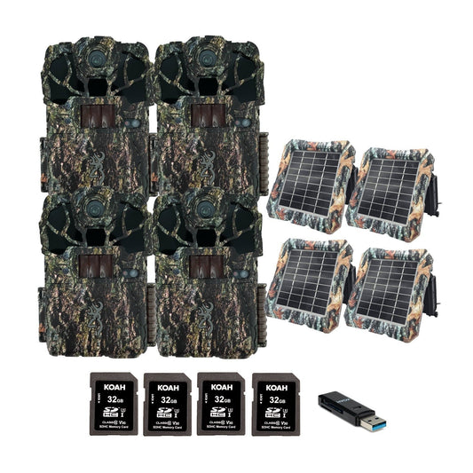 Browning Trail Camera Spec Ops Elite HP5 Ultra (4-Pack) Bundle with Accessories