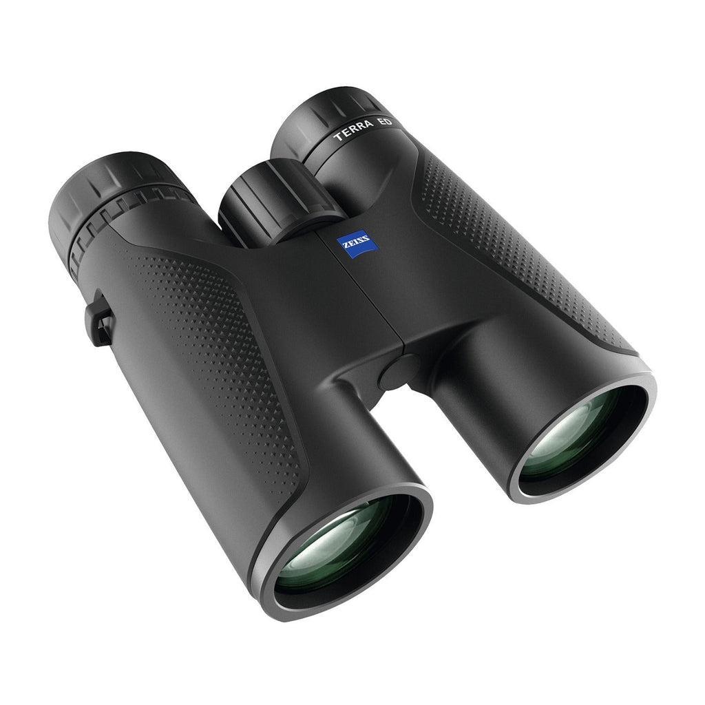 Zeiss 10x42 Terra ED Binoculars (Black) and Zeiss Cleaning Kit Bundle