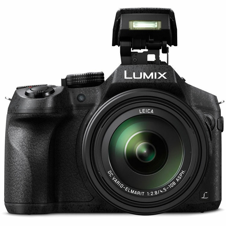 Panasonic LUMIX FZ300 Digital Camera, 4K, 24x f/2.8 Zoom (Black) (Certified Refurbished)