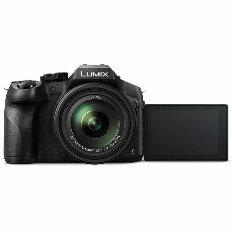 Panasonic LUMIX FZ300 Digital Camera, 4K, 24x f/2.8 Zoom (Black) (Certified Refurbished)
