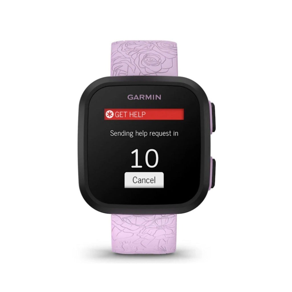 Garmin Bounce Kids GPS Smartwatch (Lilac Floral)