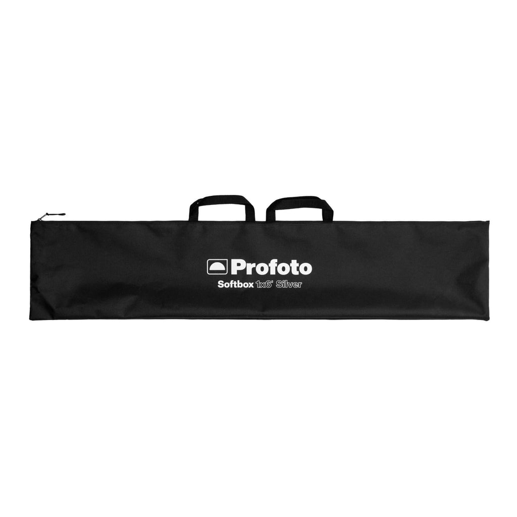 Profoto 1x6 Silver Softbox - Quick Setup, Removable Diffuser with Carry Bag