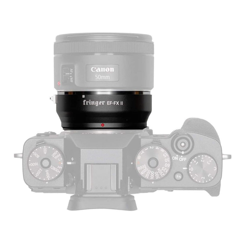 Fringer EF-FX II Adapter for Canon EF Mount and Fujifilm X Mount with Fast PDAF and EXIF Recording