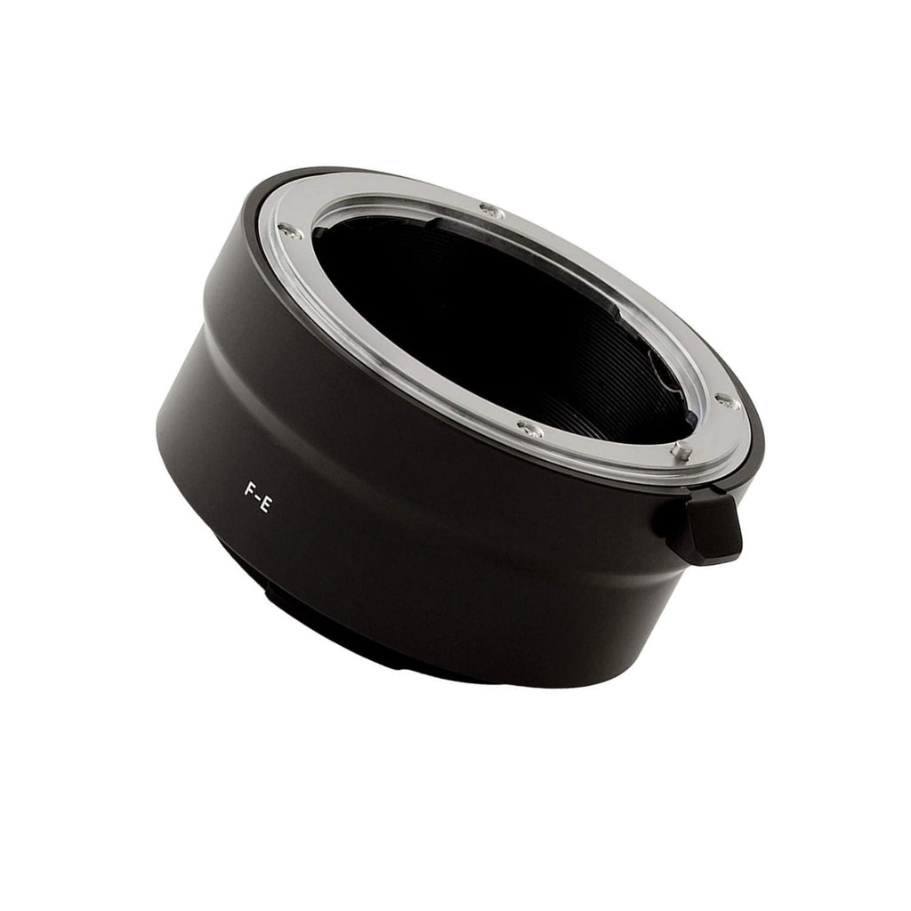Urth Nikon F Lens Mount to Sony E Camera Mount Hardened Aluminum Manual Adapter (Matte Black)
