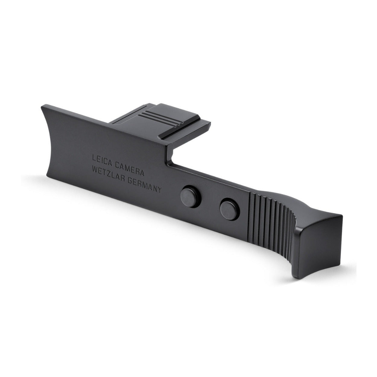 Leica Q3 Aluminum, Black Anodized Finish Longer Exposure Thumb Support