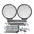 Amaran Verge Max Kit - Charcoal (US) with Light Control Grid and Stand Adapter