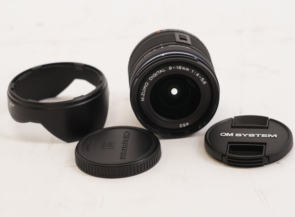 OM SYSTEM M.Zuiko Digital ED 9-18mm f/4-5.6 II Lens (Micro Four Thirds) (Used)