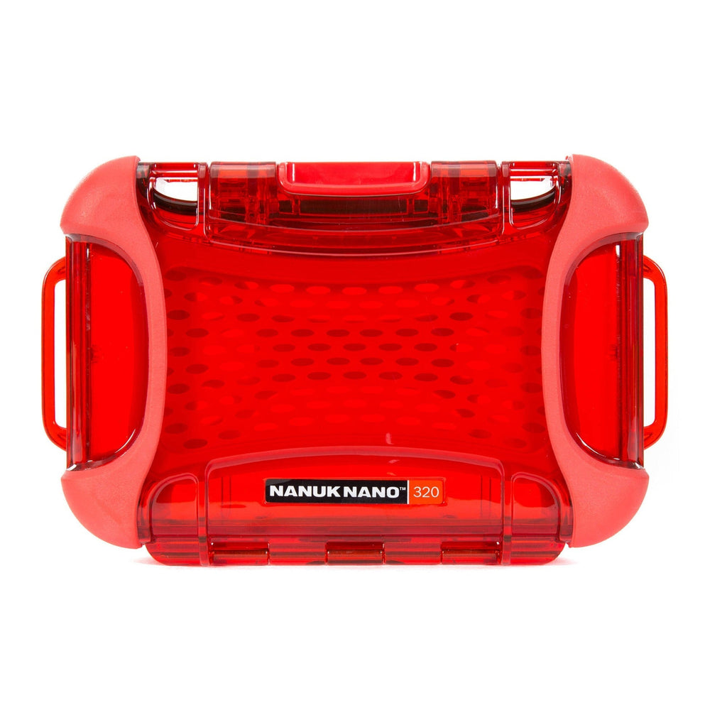 NANUK 320 Nano Series Medium Waterproof Polycarbonate Hard Case (Red)