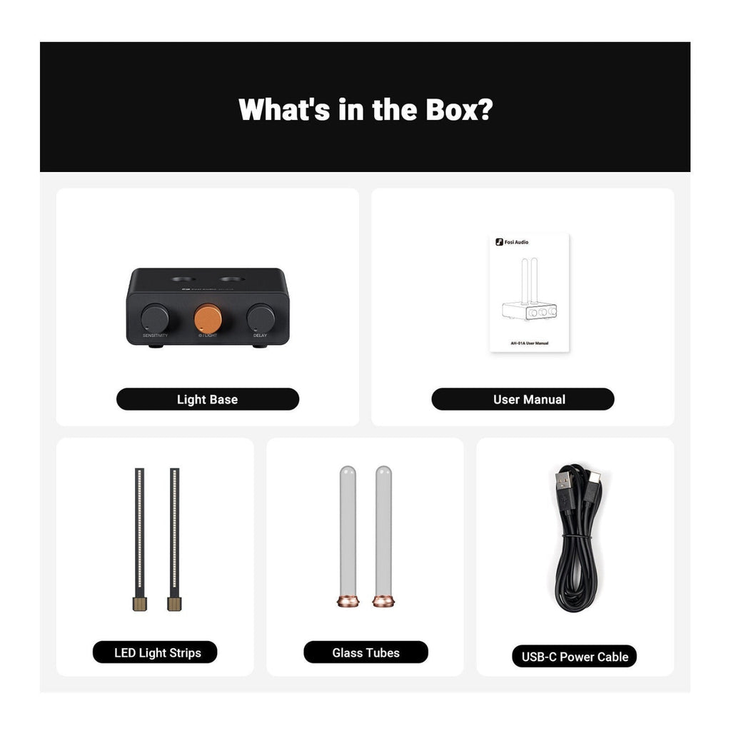 Fosi Audio AH-01A Music Rhythm Visualizer Light