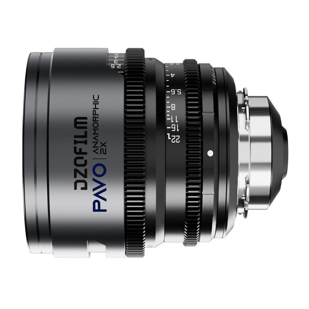 DZOFilm PAVO 28mm Anamorphic 2x T2.1 Blue Coating PL or EF Mount Lens (Space Gray and Black)