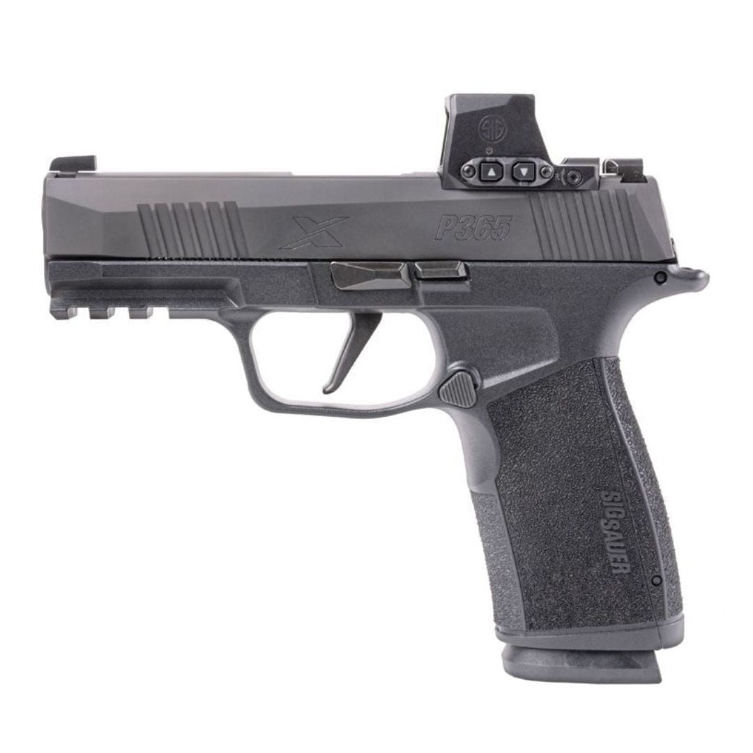 SIG SAUER ROMEO-X Pistol-Mounted Red Dot Sight with 2 MOA Dot and 32 MOA Circle Reticle (Black)