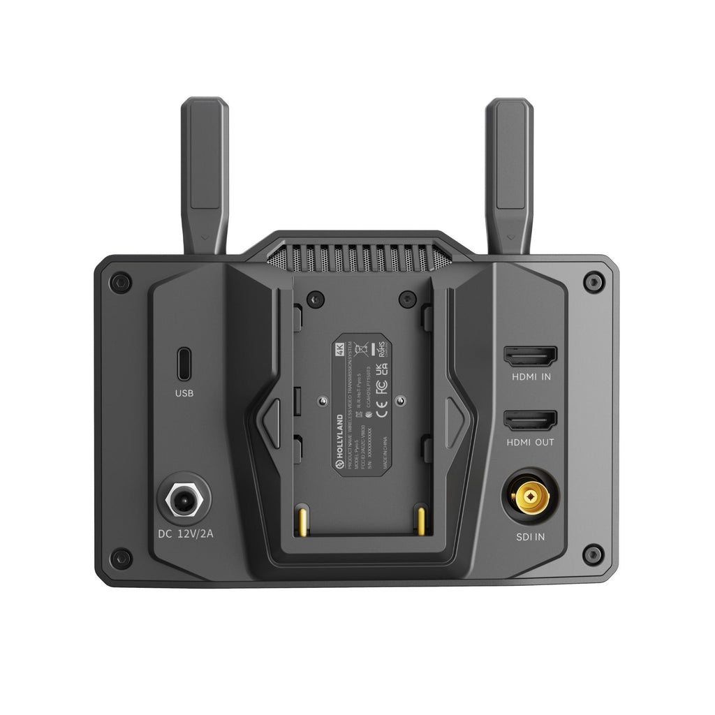 Hollyland Pyro 5 4K All-In-One 5.5 Inch Wireless Transceiving Monitor with HDMI/SDI & Camera Control
