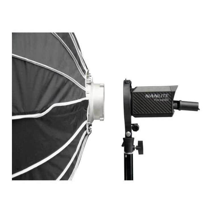 Nanlite Forza 60 LED Monolight Kit Includes NPF Battery Grip and S-Mount Adapter
