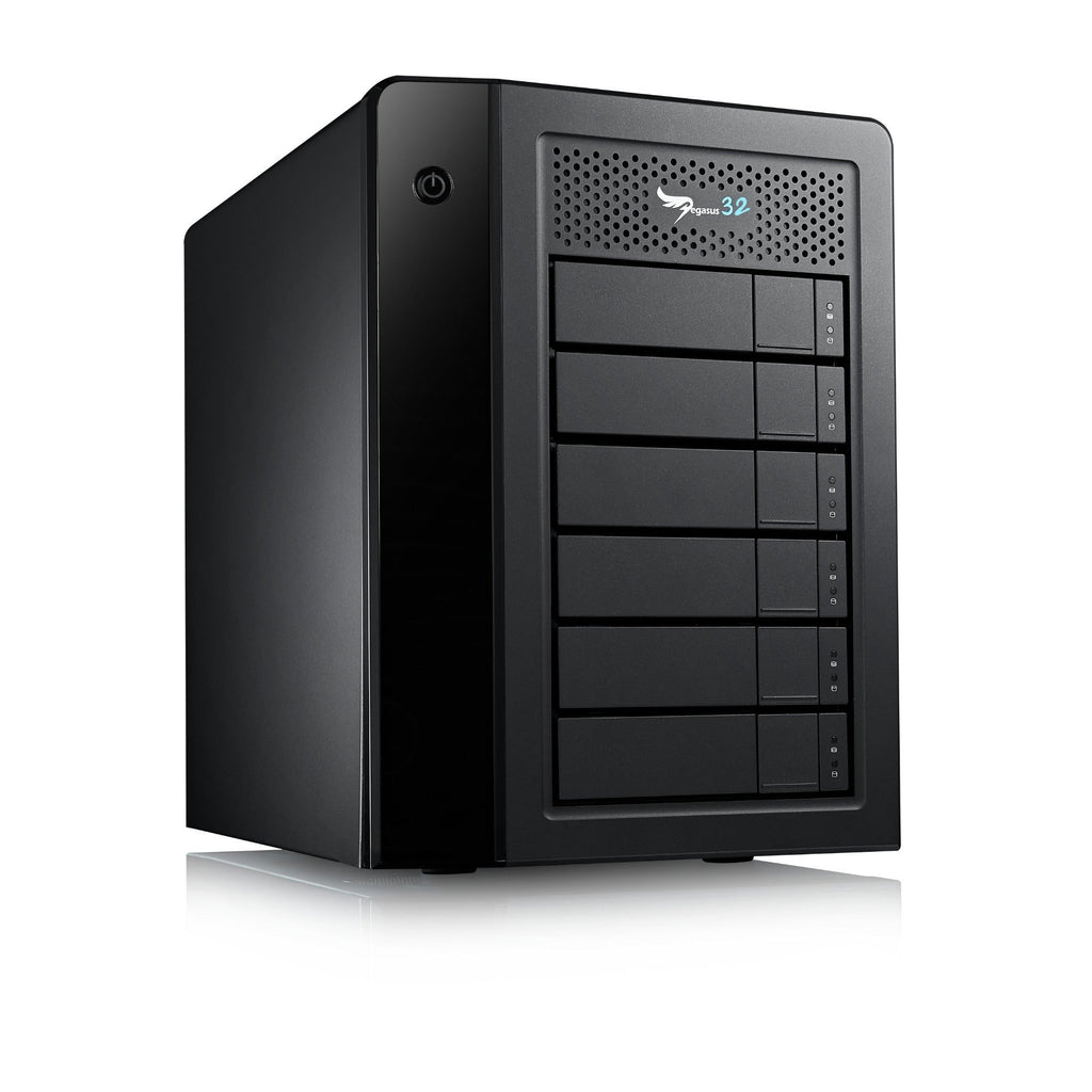 Promise Technology Pegasus32 R6 60TB 6-Bay Thunderbolt 3 RAID Array (6 x 10TB)