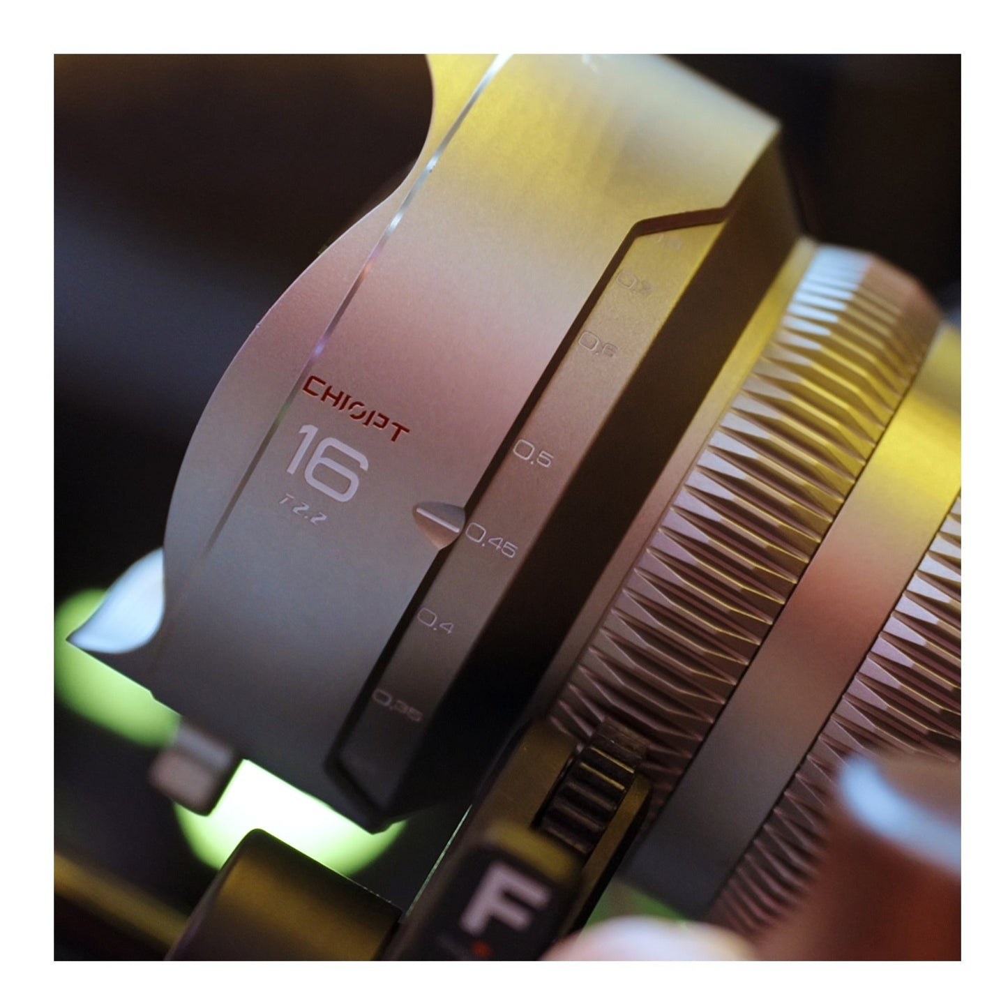 CHIOPT AURA 16mm T2.2 Cinema Lens (Leica L-Mount) Full-Frame with Cine Prime and Manual Focus