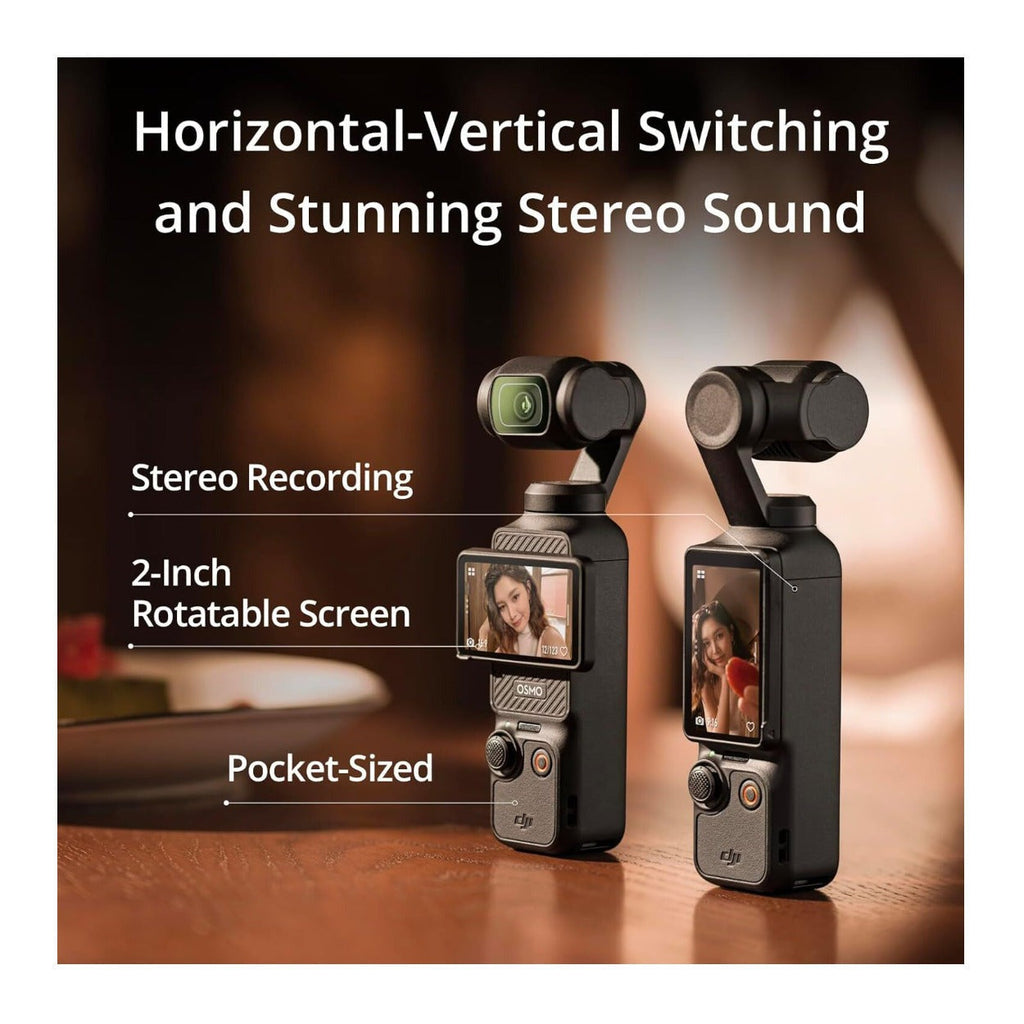 DJI Osmo Pocket 3 Capture More Combo 4K Vlogging Camera