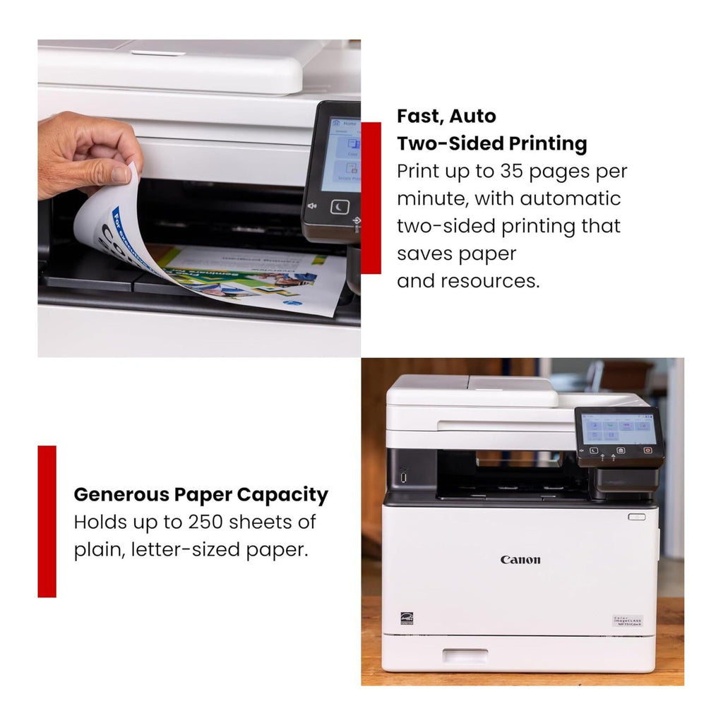 Canon Color imageCLASS MF753Cdw II Wireless Duplex All-in-One Laser Printer