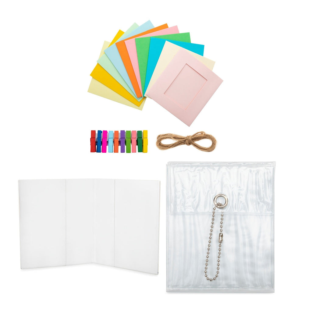 Polaroid GO Camera with Five GO Color Film Packs and Accessory Bundle