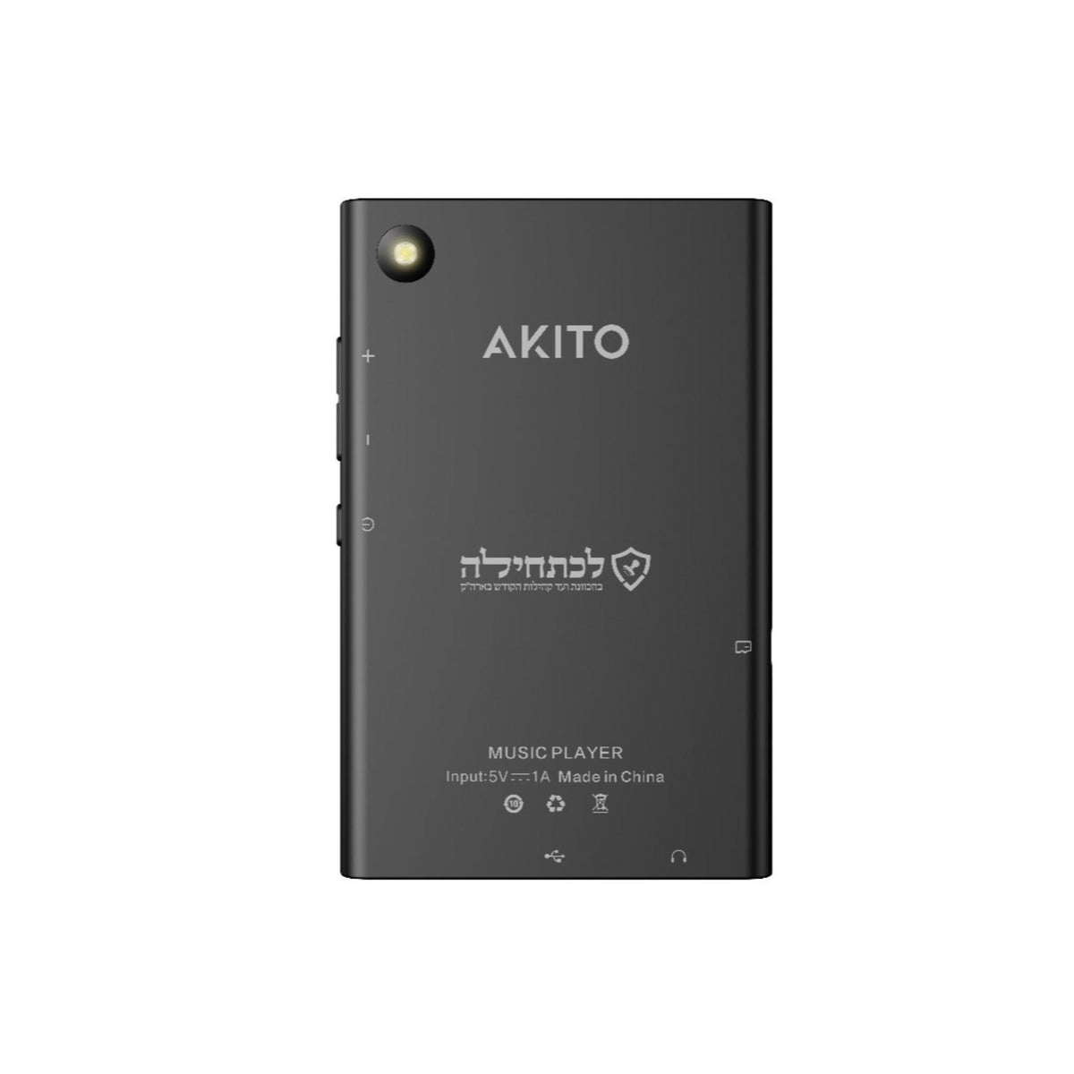 Akito X-POD Smart Bluetooth MP3 Player with Wireless Earbuds and Charging Case