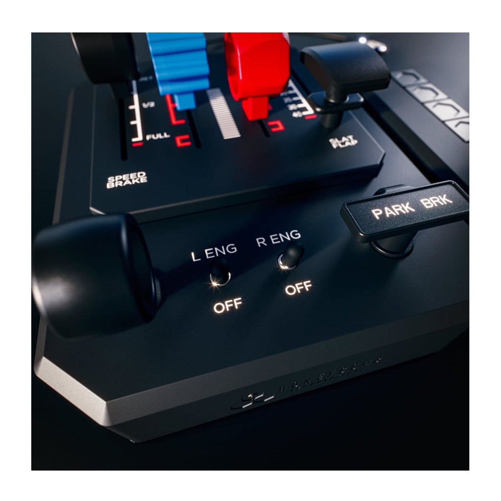 Honeycomb Aeronautical Foxtrot Throttle Box for Foxtrot Black Aviation Stick