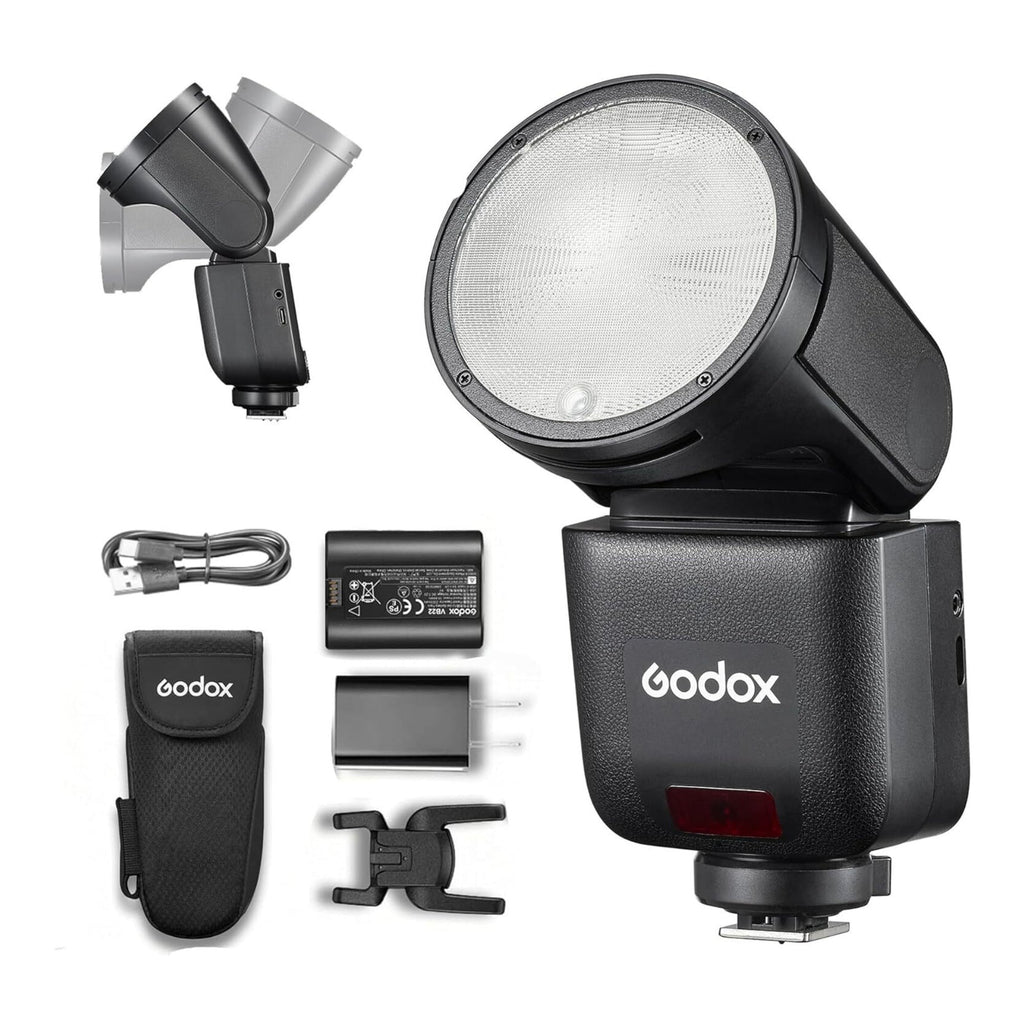 Godox On-Camera Flash for Sony - 2.4G Wireless System, Touchscreen (Black)