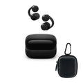 Sony LinkBuds Clip Open-Ear Truly Wireless Earbuds with Case Bundle (Black)
