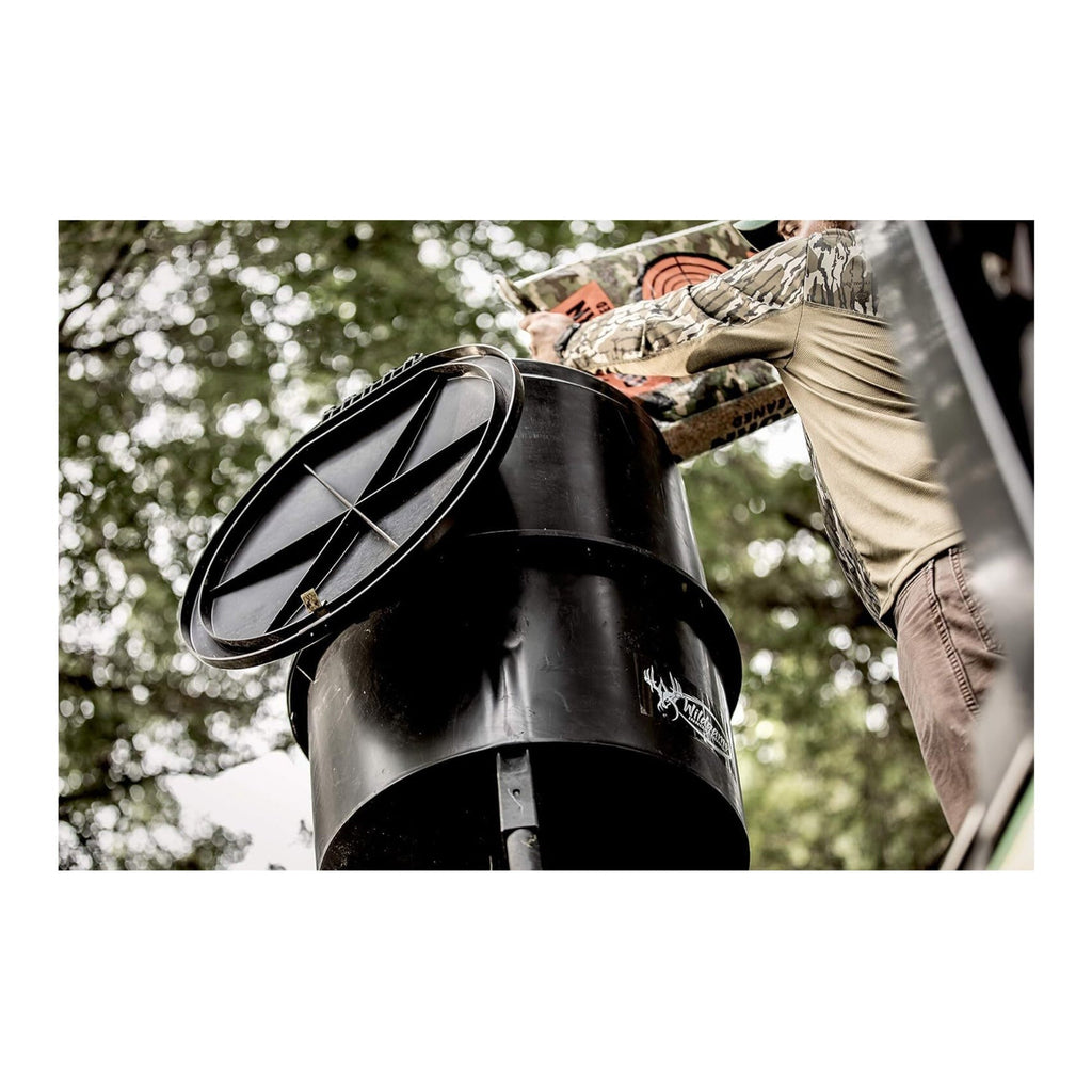 Wildgame Innovations Quick-Set 225 lbs Poly Barrel Game Feeder with Timer