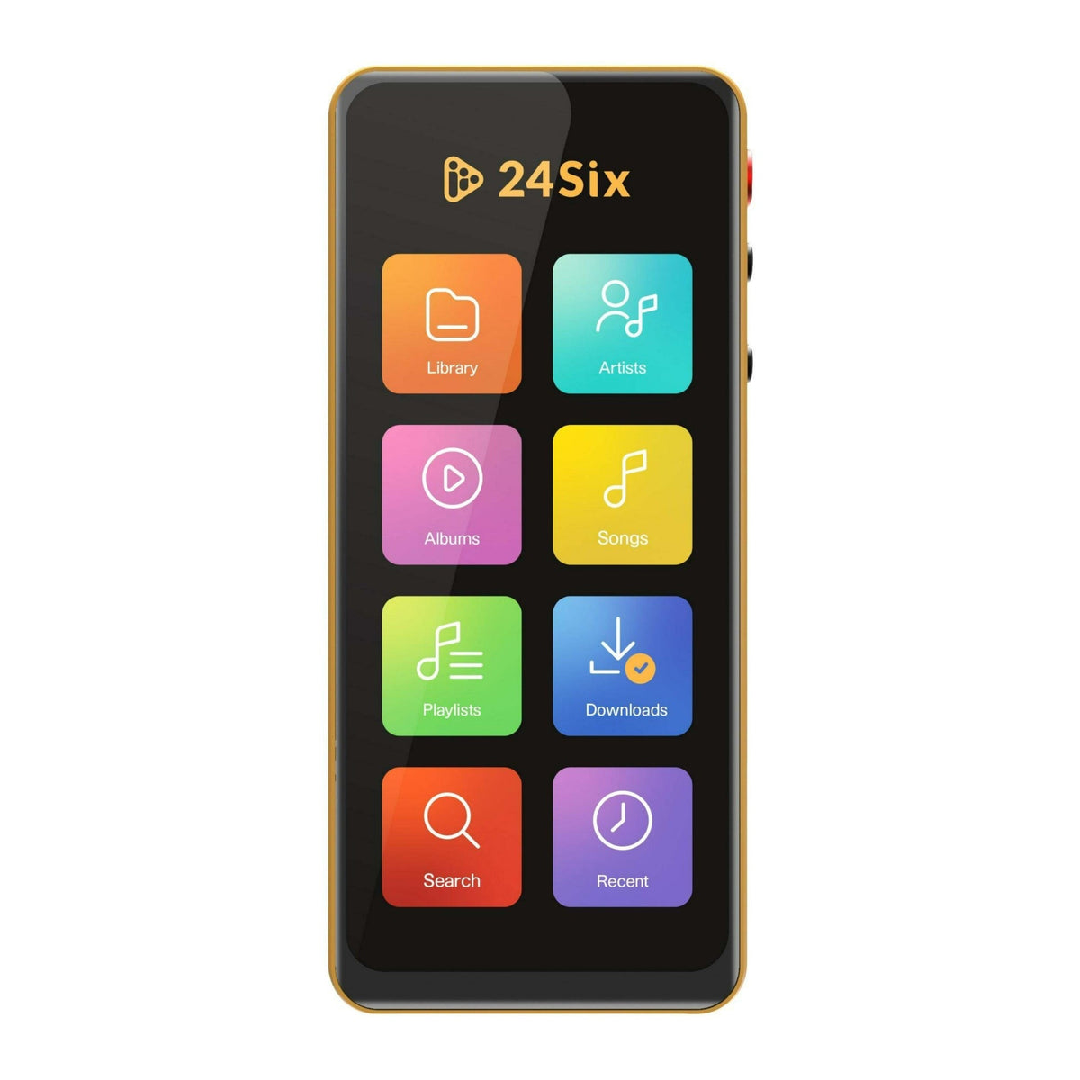 24Six Solo Music Only 5V Mp3 Player with Bluetooth 4.0 and 16GB Internal Memory