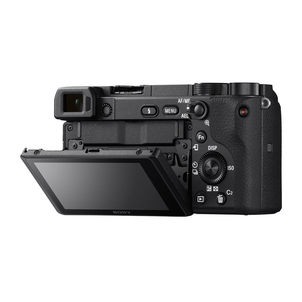 Sony a6400 Mirrorless Digital Camera Bundle with 16-50mm and 55-210mm Lenses