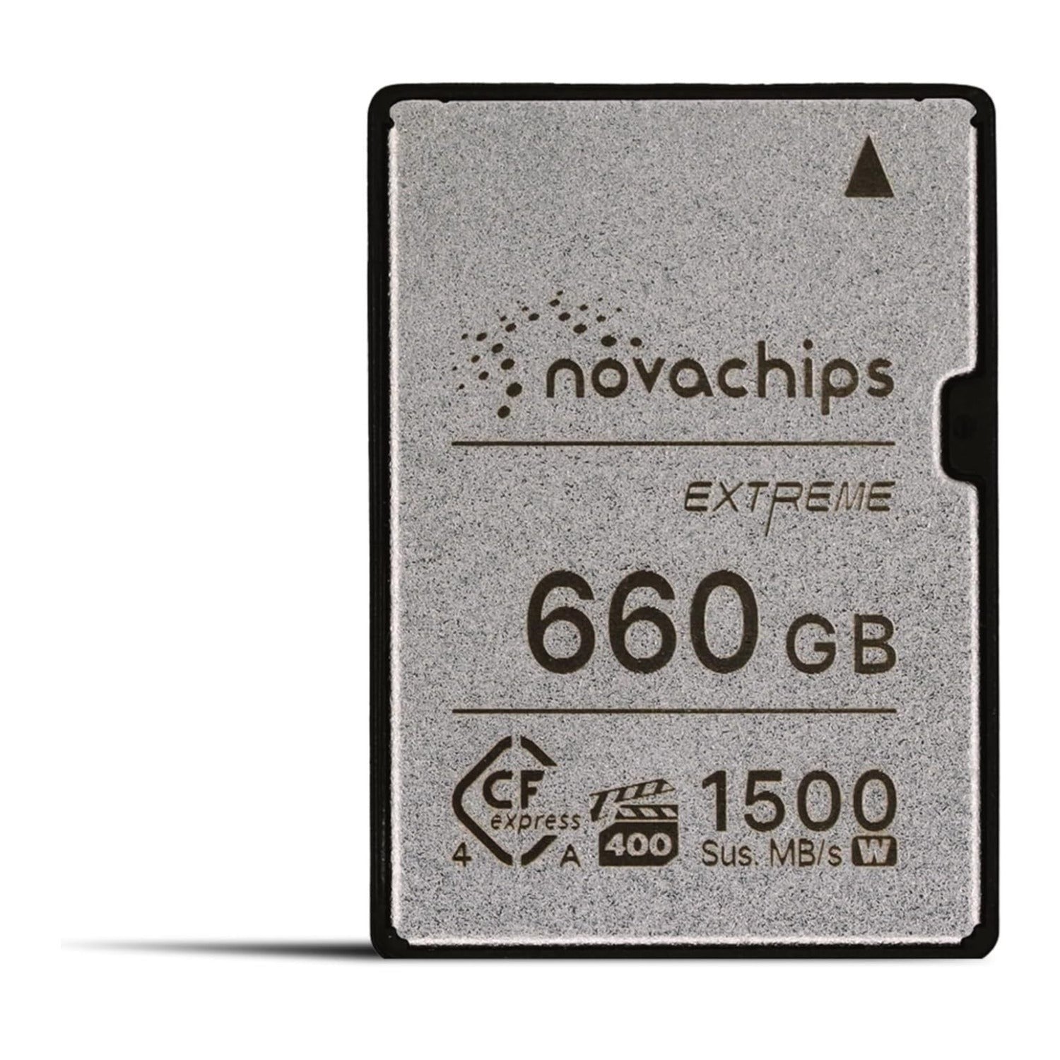 Novachips 660GB Extreme Series CFexpress 4.0 Type A Memory Card with 1,700MB/s Read 1,500MB/s Write