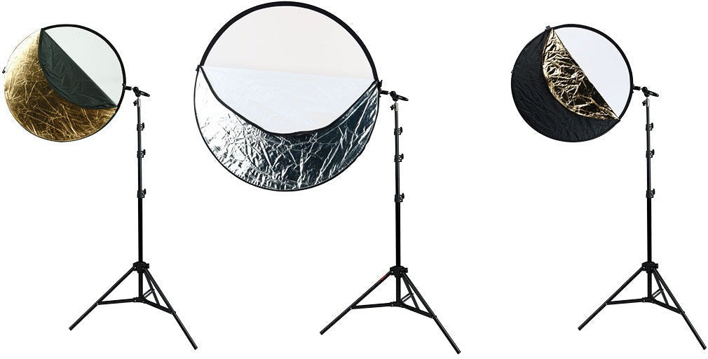 Westcott Collapsible 5-in-1 Reflector with Gold Surface (30in)
