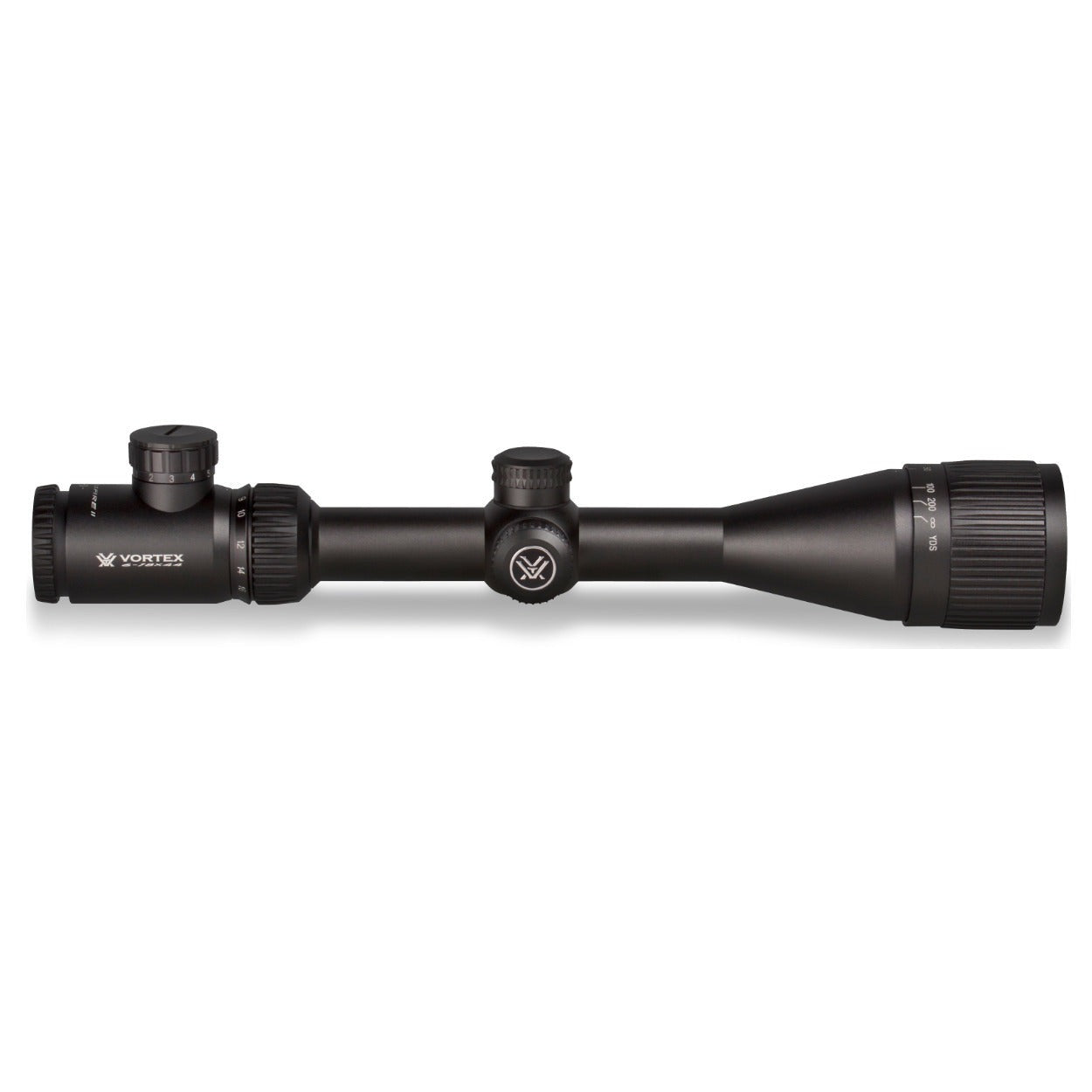 Vortex Crossfire II 6-18x44 AO Riflescope (V-Brite MOA Reticle) and Vortex Cap