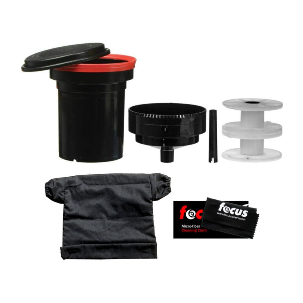 Paterson Universal Developing Tank and Two Reels with DarkRoom Bag Bundle