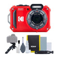 Kodak Pixpro WPZ2 Waterproof Shockproof 16MP 2.7-Inch LCD Camera (Red) Bundle
