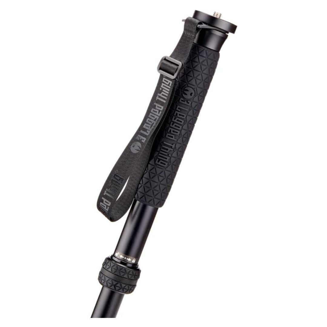 3 Legged Thing Punks Taylor 2.0 Magnesium Alloy Monopod with Docz Foot Stabilizer Kit (Darkness)