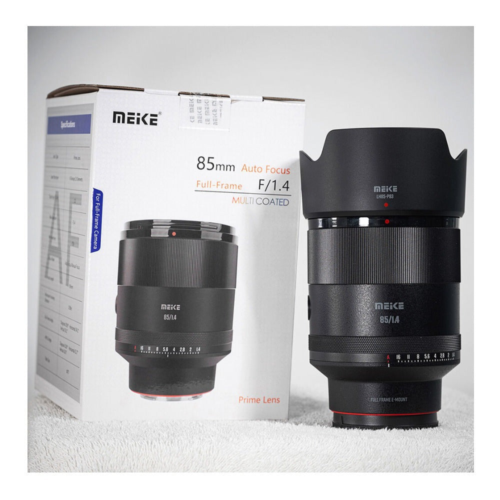 Meike 85mm f/1.4 Autofocus Lens for Sony E-Mount Full-Frame Mirrorless Cameras