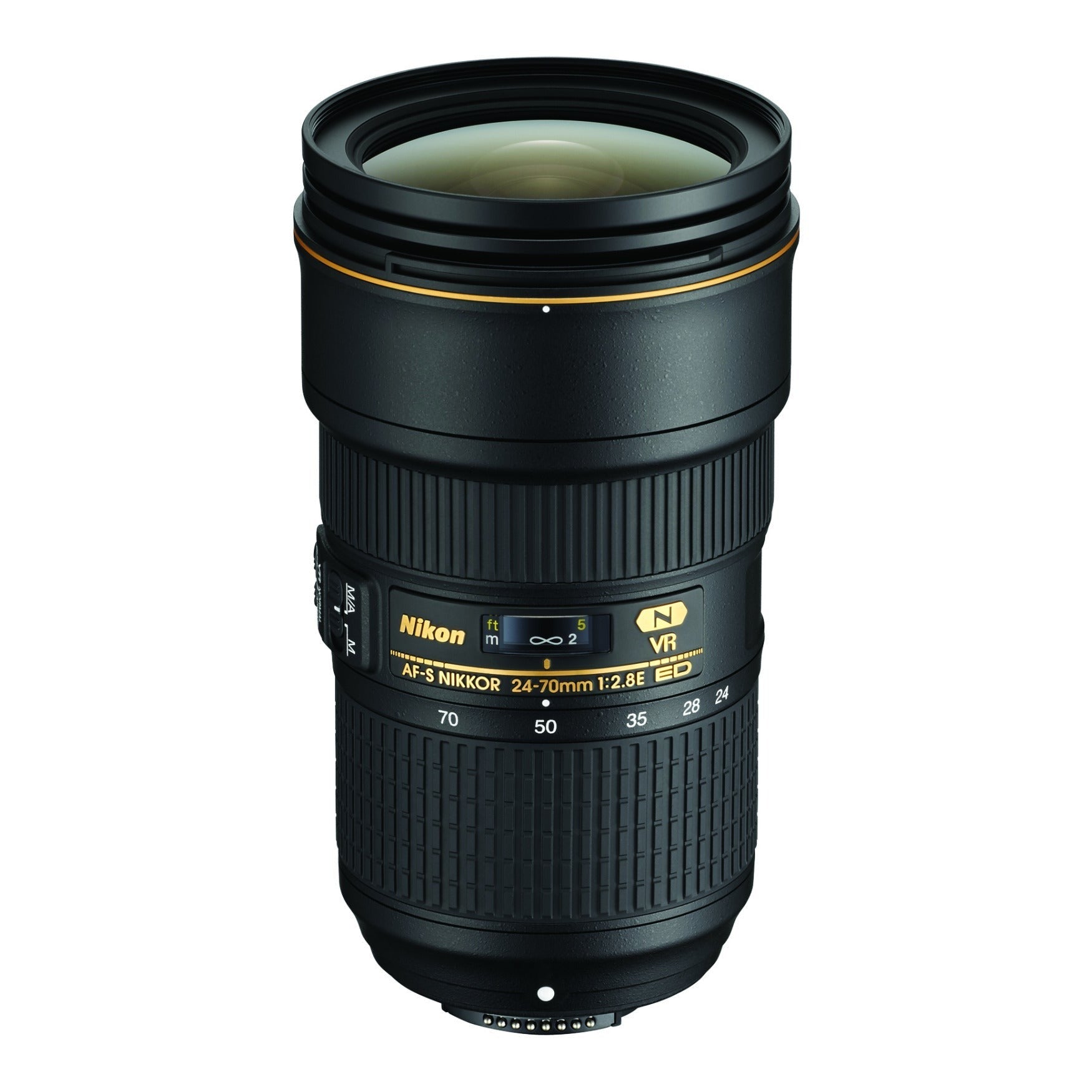 Nikon AF-S NIKKOR 24–70mm f/2.8E ED VR Lens (Open Box)