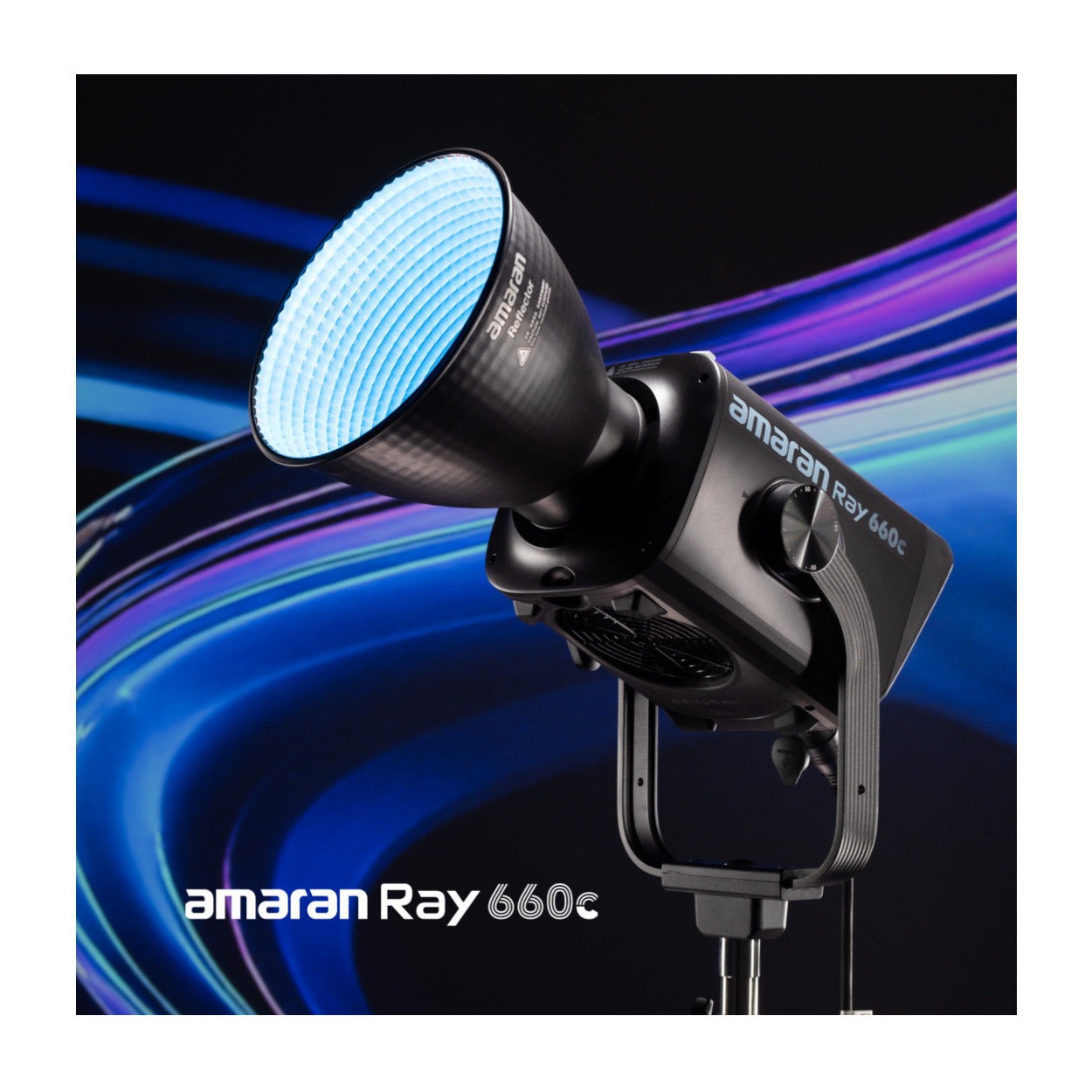 Amaran Ray 660W COB Video Light with Octa Dome 120 4ft Bowens Softbox Bundle