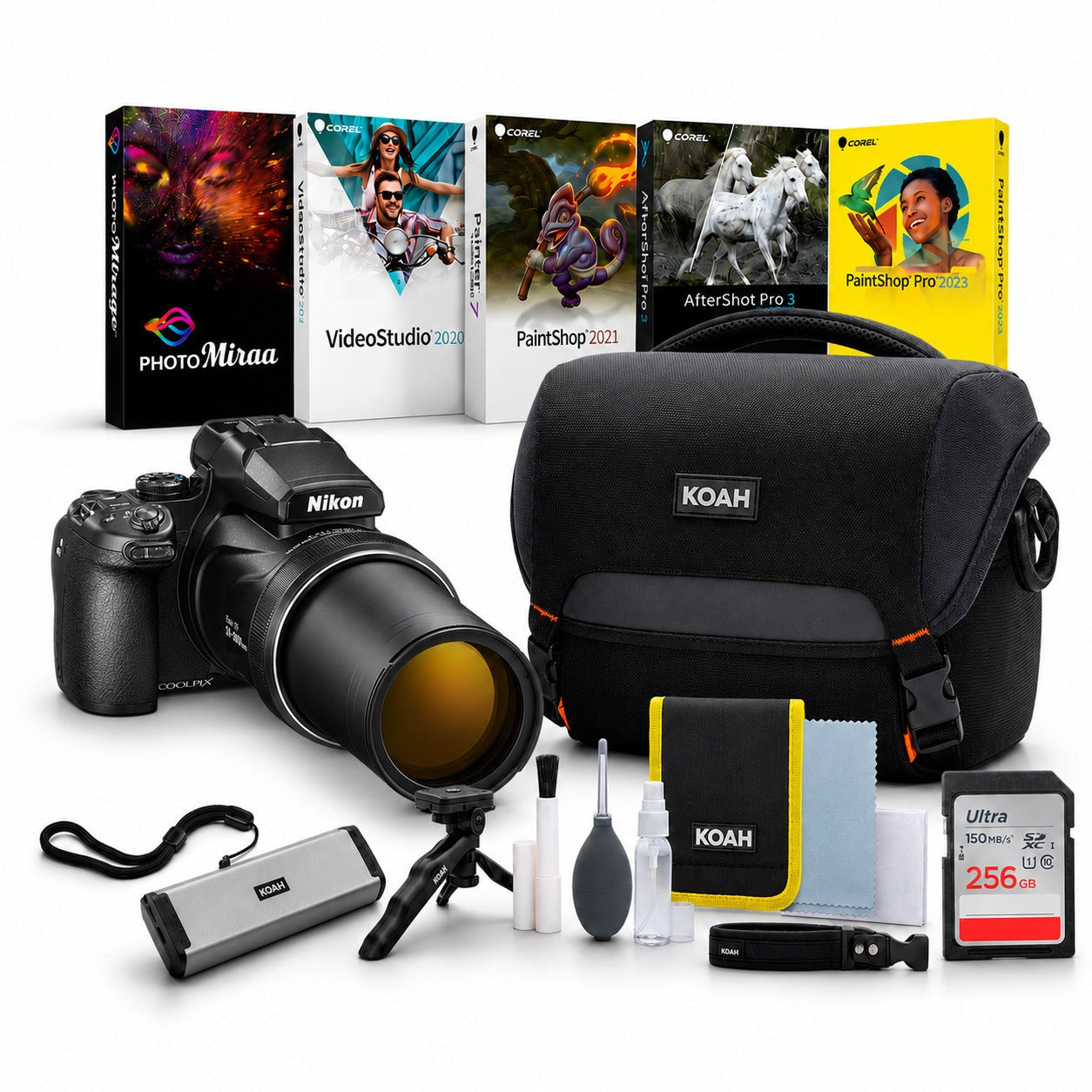 Nikon COOLPIX P1100 Digital Camera with Accessories Bundle